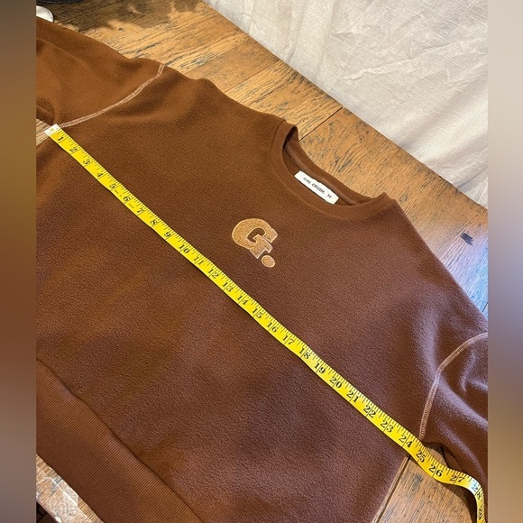 GIRL CRUSH Brown Double Fleece Crewneck size M - Picture 5 of 8